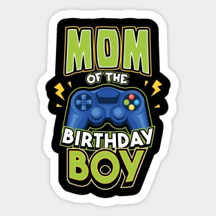 Mom of the Birthday Boy Sticker